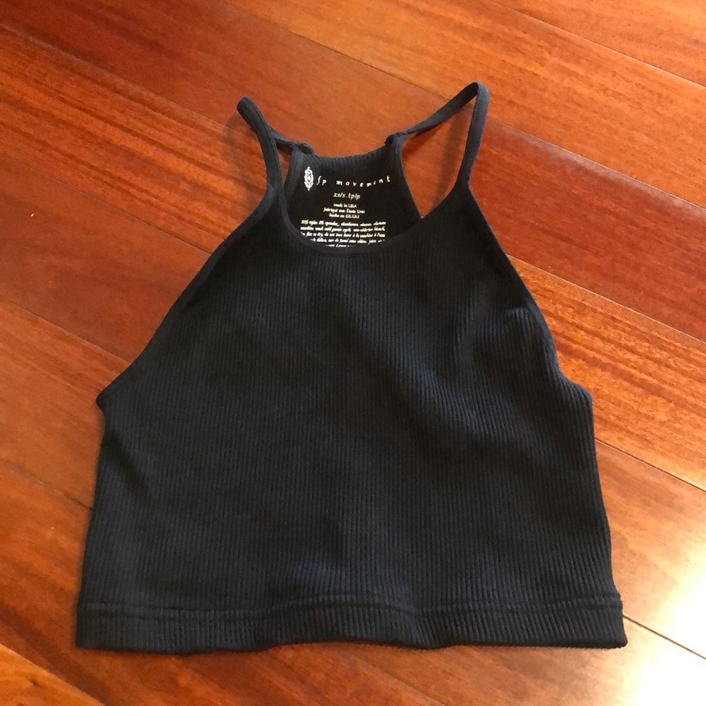 Free people Happiness Runs Crop tank top